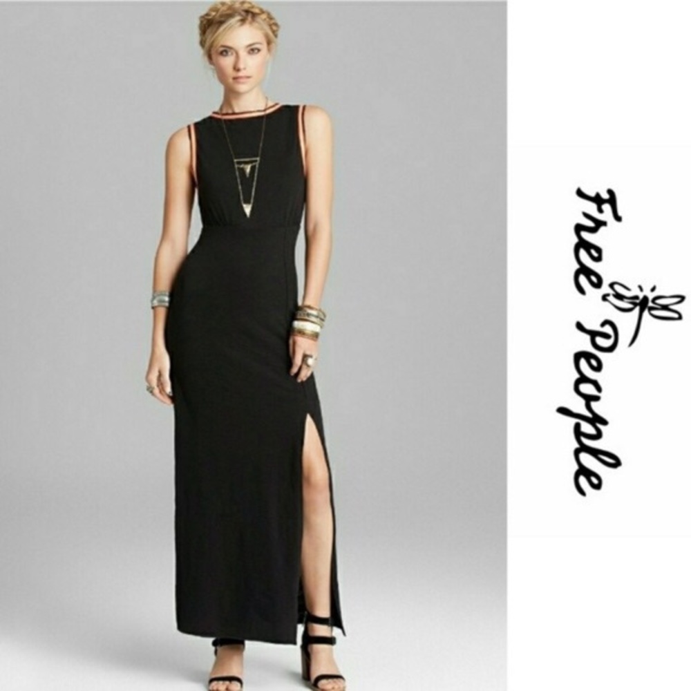 🖤 Free People | Maxi Cut Out Sabrina Dress 🖤